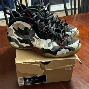 Nike Air Foamposite One PRM-Fighter Jet-Size 12